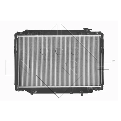 Bilde av NRF 596712 Radiator Aluminium 702 425 32 Kjøleribber loddet TOYOTA: Land Cruiser 80