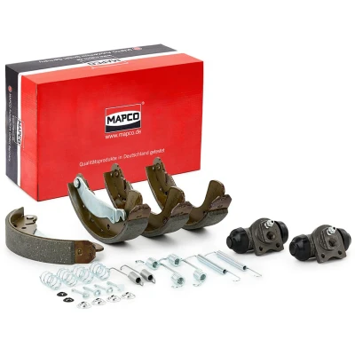 Bilde av MAPCO 9730 Bremsesko bakaksel 200 29 med hjulsylinder brems, tilbehør Sett OPEL: Combo B Van, Corsa C Hatchback, Hatchback