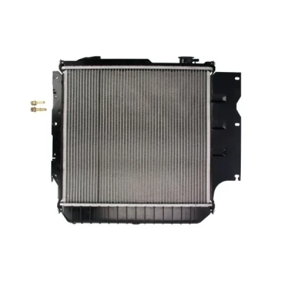 Bilde av THERMOTEC D7Y038TT Radiator Kobber, plast for kjøretøy med/uten klimaanlegg 460 503 26 manuell / automatikk som tillegg Kjøleribber loddet
