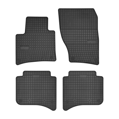 Bilde av FROGUM 0407 Gulvmatte sett gummi foran og bak 4 svart Skreddersydd VOLKSWAGEN: Touareg II