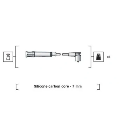 Bilde av MAGNETI MARELLI 941318111269 Pluggledninger