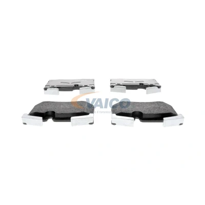 Bilde av VAICO V20 0960 Bremseklosser Q+, original equipment manufacturer quality framaksel klargjort for slitasjeindikator BMW: 3 Touring, Sedan, Coupé
