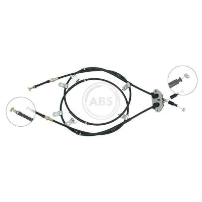 Bilde av A.B.S. K19605 Bremsekabel 1645, 1640 MAZDA: 6 Hatchback