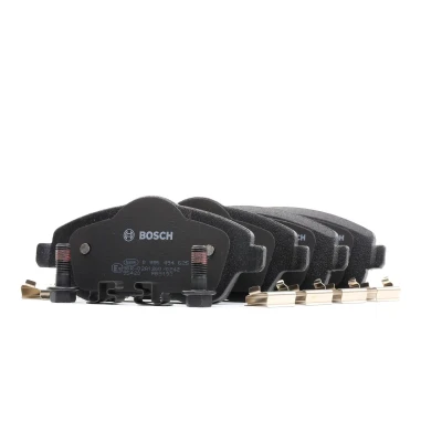 Bilde av BOSCH 0 986 494 625 Bremseklosser Low Metallic med akustisk slitasjevarsel antihyle blikk, skruer, montageanvisning tilbehør