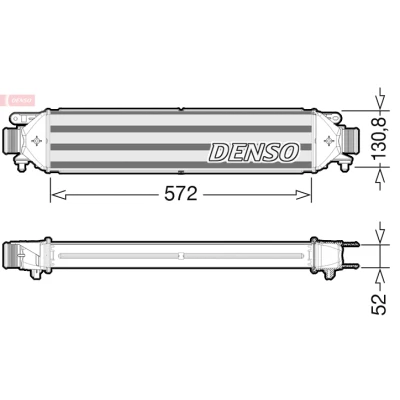 Bilde av DENSO DIT09103 Ladeluftkjøler