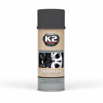 Bilde av K2 L343CM Kjøretøylakk 400 spray BLACK MATTE