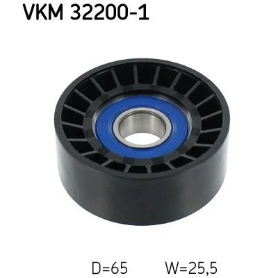 Bilde av SKF VKM 32200 1 Styrerulle PEUGEOT: 3008 I, 207 Hatchback, 307 Stasjonsvogn, CITROËN: C4 Aircross, Berlingo II
