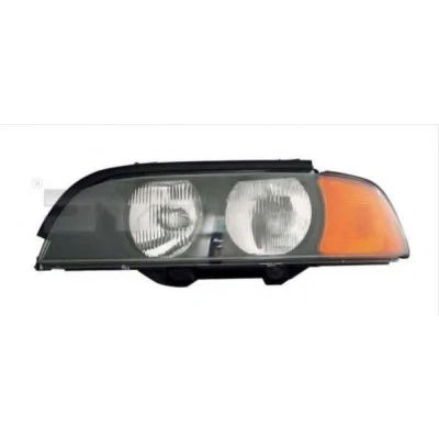 Bilde av TYC 20 0380 05 2 Frontlykter venstre HB3, H7 gul med elektromotor, pæreholder BMW: 5 Touring, Sedan