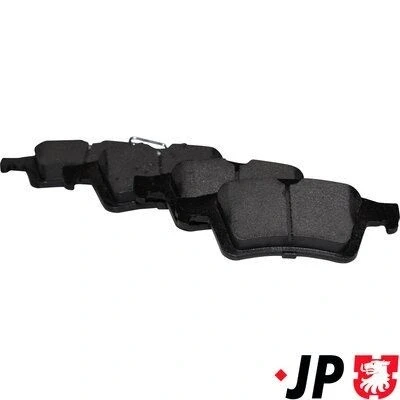 Bilde av JP GROUP 1563701510 Bremseklosser bakaksel ekskl. slitasjevarselkontakt FORD: FOCUS 3, Transit Connect V408 Van, KUGA 2, VOLVO: V40 Hatchback, V50