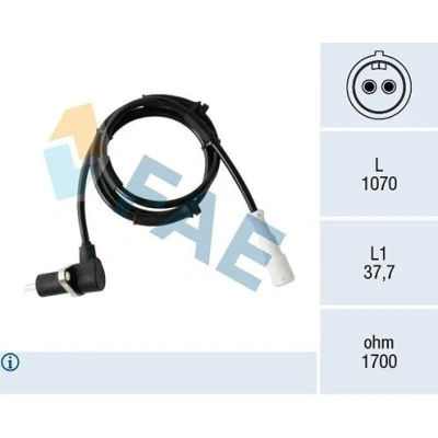 Bilde av FAE 78388 ABS Sensor induktiv 2 1070