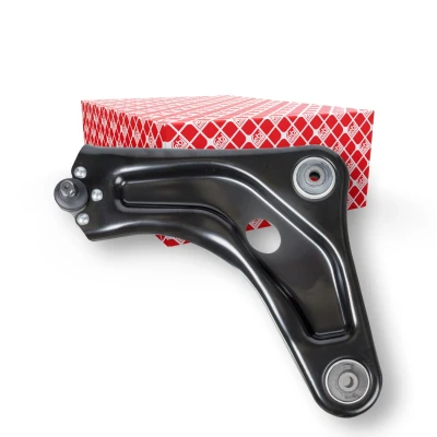 Bilde av FEBI BILSTEIN 29142 Bærebru med lager framaksel venstre, nede Casterstag stålplate PEUGEOT: 207 Hatchback, SW, 208 I CITROËN: C3 III