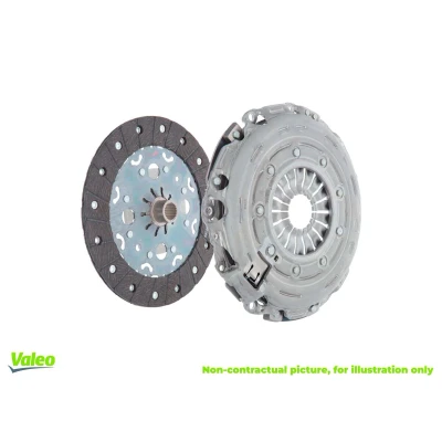 Bilde av VALEO KIT2P 826204 Clutch med clutchtrykkplate clutchplate, uten utløserlager, Spesialverktøy ikke nødvendig for montering 254