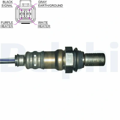 Bilde av DELPHI ES20158 12B1 Lambdasonde planarsonde, oppvarmet HYUNDAI: Tucson, Getz, ACCENT 2