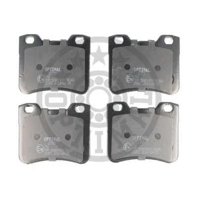 Bilde av OPTIMAL BP 12720 Bremseklosser framaksel ikke klargjort for slitasjeindikator PEUGEOT: 106 II Hatchback, CITROËN: Saxo Hatchback