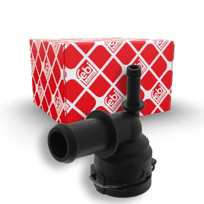 Bilde av FEBI BILSTEIN 45979 Kjølevæskeflens med hurtigkobling VOLKSWAGEN: Caddy 3, Passat B6 Variant, Touran I, AUDI: A3 Sportback, Hatchback