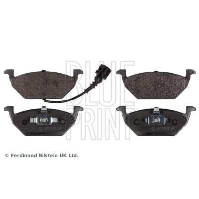 Bilde av BLUE PRINT ADV184201 Bremseklosser framaksel inkl. slitasjevarselkontakt med kolbleklips, antihyle blikk VOLKSWAGEN: Caddy 3, GOLF 5, 6