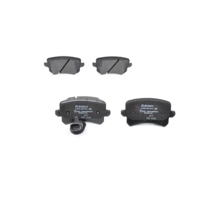 Bilde av BOSCH 0 986 494 814 Bremseklosser Low Metallic med integrert slitasjesensor antihyle blikk AUDI: Q3