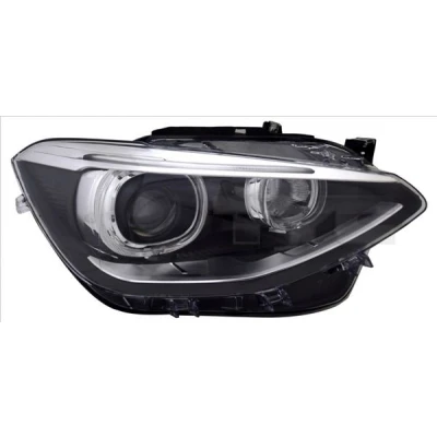 Bilde av TYC 20 14076 06 2 Frontlykter venstre D1S, PY21W, LED for høyrekjøring med elektromotor, uten styring BMW: 1 Hatchback