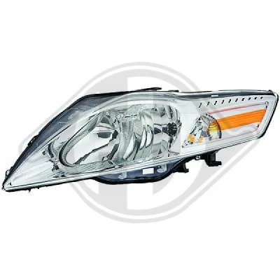 Bilde av DIEDERICHS 1428183 Frontlykter venstre H7/H1 FORD: MONDEO 4 Turnier, Stufenheck