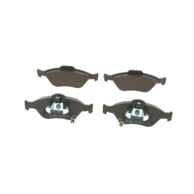 Bilde av BOSCH 0 986 494 101 Bremseklosser Low Metallic med akustisk slitasjevarsel kolbleklips, montageanvisning TOYOTA: Yaris III Hatchback