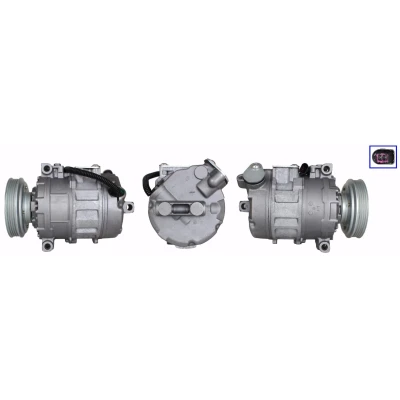 Bilde av LUCAS ACP01302 Kompressor PAG 46 R 134a med tetning