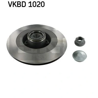 Bilde av SKF VKBD 1020 Bremseskiver 300, 62 11 5 fullt ut med integrert hjullager, magnetisk senorring RENAULT: LAGUNA 3