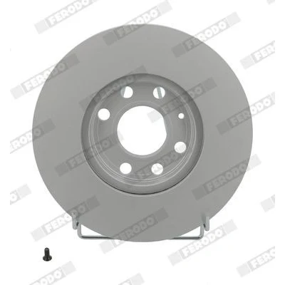 Bilde av FERODO PREMIER Coat+ disc DDF1041C Bremseskiver 256 24 4 ventilert belagt med skruer OPEL: Astra G CC, Caravan, Sedan