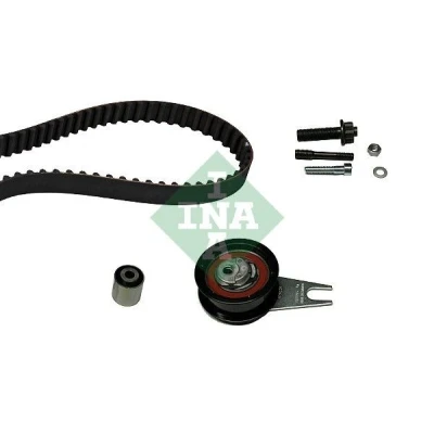 Bilde av INA 530 0057 10 Registerreimsett 137 med skrue AUDI: 80 B4 Avant, Sedan, VOLKSWAGEN: Golf 3, Passat B3/B4 Stasjonsvogn, 3 Cabrio