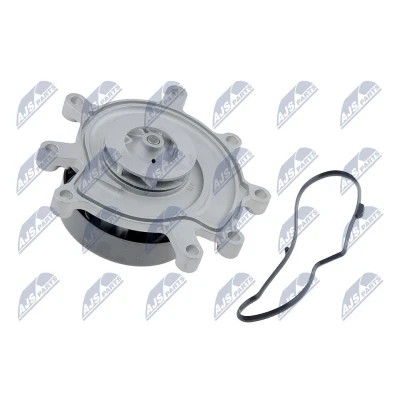 Bilde av NTY CPW CH 004 Vannpumpe med tetningsring plast JEEP: GRAND CHEROKEE 2, 3, Commander, DODGE: Ram 1500 Pick up