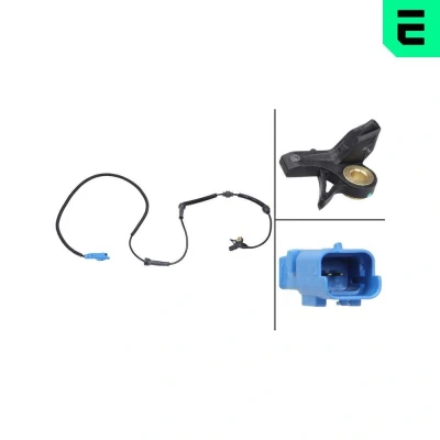 Bilde av OPTIMAL 06 S123 ABS sensor framaksel høyre aktiv 1215 CITROËN: C5 I Hatchback