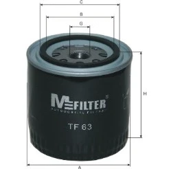 Bilde av Oljefilter MFILTER TF 63