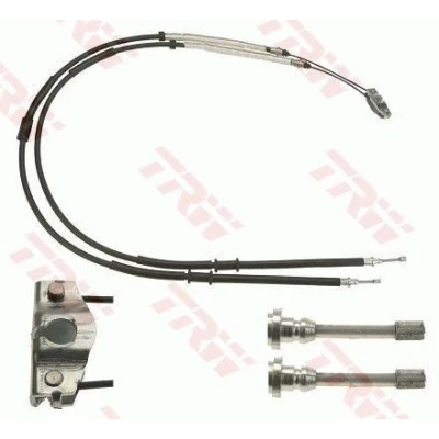 Bilde av TRW GCH426 Bremsekabel 1490, 1256 Trommelbrems OPEL: Corsa D Hatchback