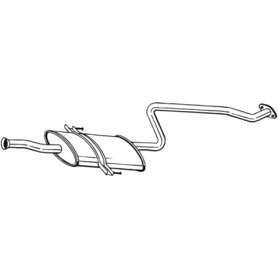 Bilde av Mellomlyddemper, hyundai matrix, 2870017300