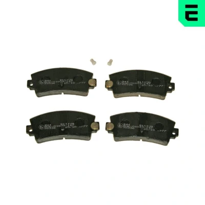 Bilde av OPTIMAL BP 81111 Bremseklosser bakaksel inkl. slitasjevarselkontakt RENAULT: ESPACE 2