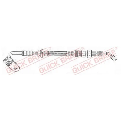 Bilde av QUICK BRAKE 59.914 Bremseslange 691 SUZUKI: Grand Vitara 1 SUV