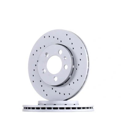 Bilde av ZIMMERMANN SPORT COAT Z 100.1233.52 Bremseskiver 256 22 6/5 5 100 utvendig ventilert, hullet belagt høy karbon VOLKSWAGEN: Golf 4, Polo V Hatchback