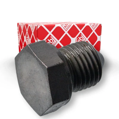 Bilde av FEBI BILSTEIN 03272 Oljeplugg Stål 19 uten tetningsring VOLKSWAGEN: Golf 7, Transporter 4, Tiguan I, AUDI: 80 B4 Avant, A4 B5 A3 Sportback
