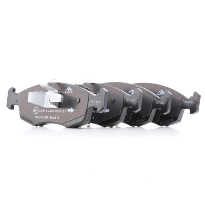 Bilde av Bremseklosser sett, Framaksel, fiat 500 c, panda, panda van, lancia ypsilon, 6001073454, 77365927, 77365945, 77366212, 77366274, 7736637