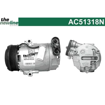 Bilde av The NewLine AC51318N Kompressor CVC OPEL: Astra H Caravan