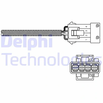 Bilde av DELPHI ES20293 12B1 Lambdasonde planarsonde, oppvarmet