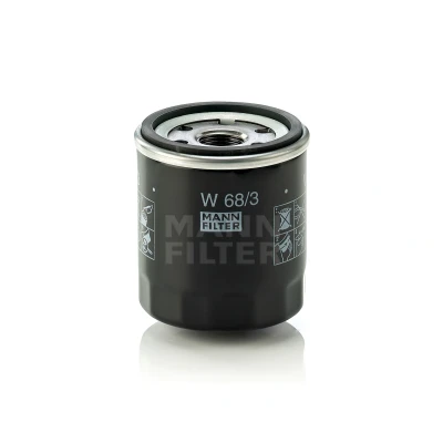 Bilde av MANN FILTER W 68/3 Oljefilter 3/4 16 UNF med en retursperreventil Påskruingsfilter TOYOTA: Avensis II Station Wagon, MR2 III Cabrio, Camry IV Sedan