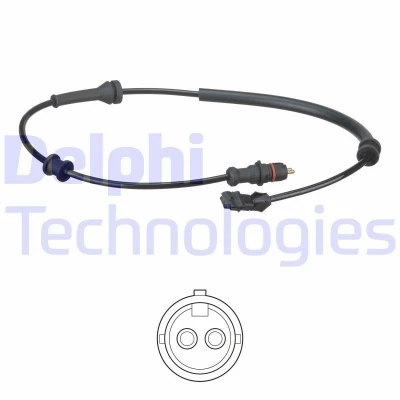 Bilde av DELPHI SS20588 ABS sensor aktiv 650 RENAULT: LAGUNA 2 Grandtour