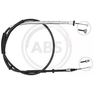 Bilde av Kabel, parkeringsbremse, Bakre venstre, fiat bravo ii, van, stilo, stilo multi wagon, 51702642
