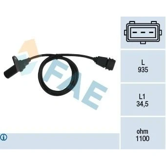 Bilde av FAE 79295 Impulsgiver 3 induktiv