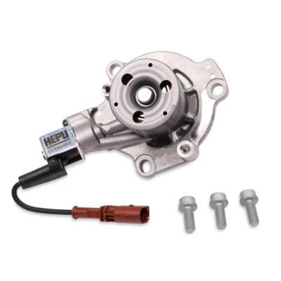 Bilde av HEPU P669 vannpumpe med integrert regulator, tetning kan styres, frakoblingskontakt, skruer mekanisk AUDI: A4 B8 Avant