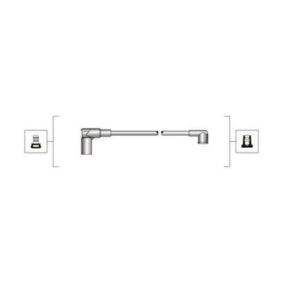 Bilde av MAGNETI MARELLI 941319170002 Pluggledninger VOLVO: 760 Sedan