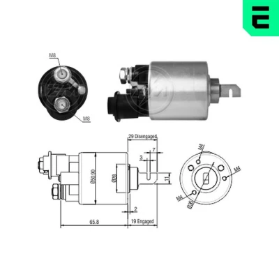 Bilde av ERA ZM1608 Magnetbryter, starter