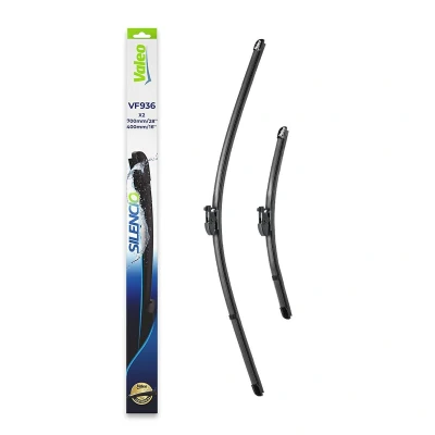 Bilde av Vindusvisker Valeo Silencio Flat Blade Set 577936 foran Flatt viskeblad TOYOTA: Prius Plus, PHV Hatchback, IV Liftback