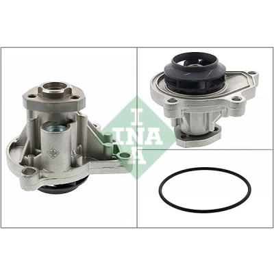 Bilde av INA 538 0336 10 Vannpumpe med tetning for vifteremdrift SKODA: Fabia 2, Roomster, VOLKSWAGEN: Polo V Hatchback, IV Hatchback