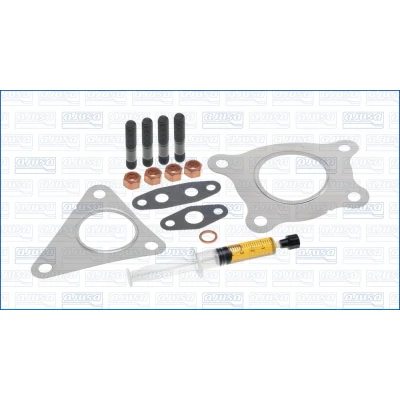 Bilde av AJUSA JTC11573 Monteringssett, lader with studs, syringe oil med tetning montageanvisning OPEL: Vivaro A Combi